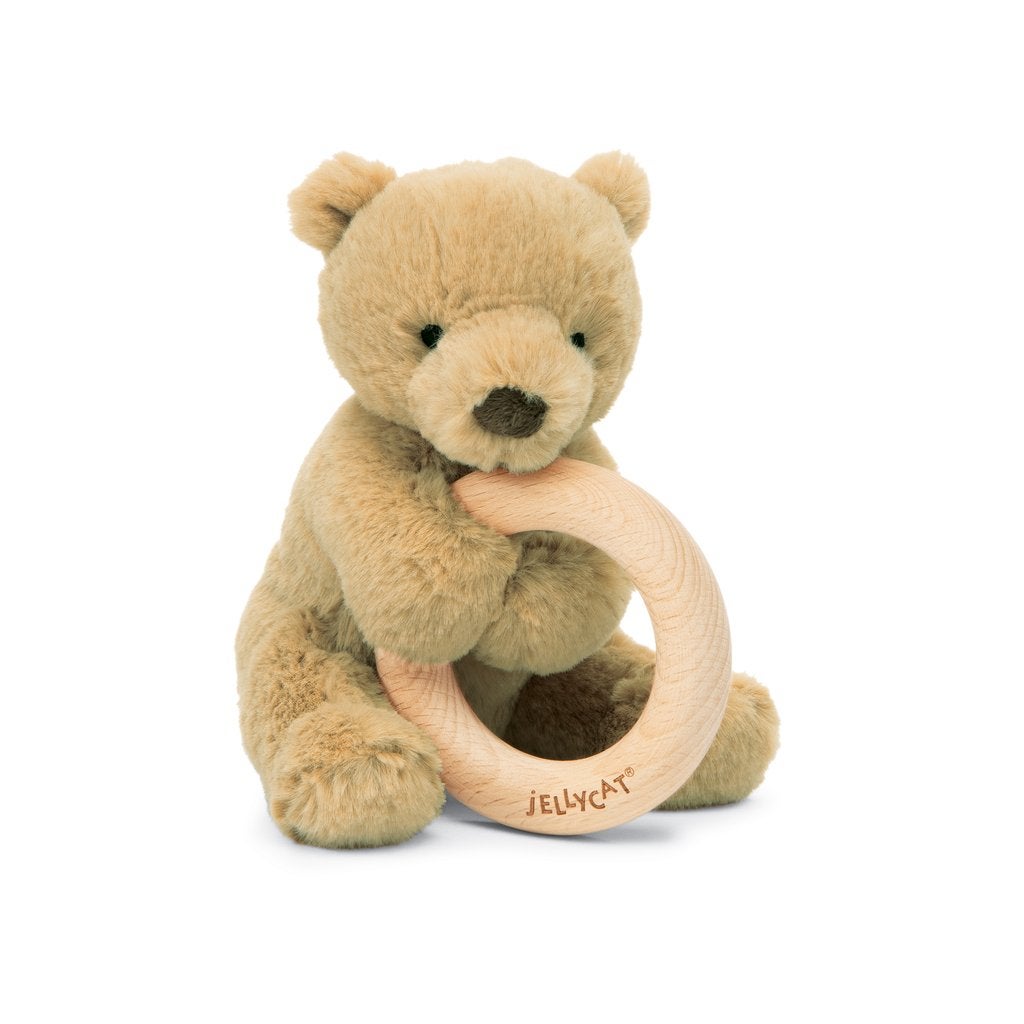 Jellycat Wooden Ring Rattle Stationery Loft & gift boutique